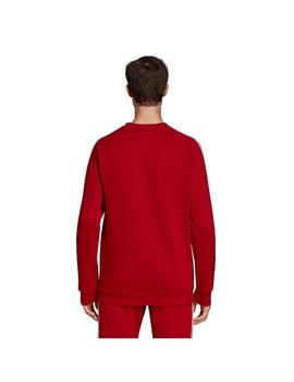 Sudadera adidas 3 Bandas Roja Hombre