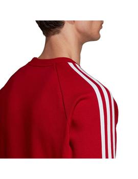 Sudadera adidas 3 Bandas Roja Hombre