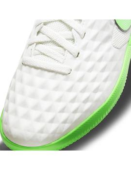 Bota Sala Niño Nike Legend 8 Club Blanca