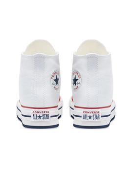 Zapatilla Niña Converse Eva Lift Plataforma Blanca