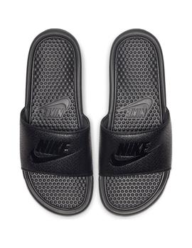 Chancla Hombre Nike Benassi Negro