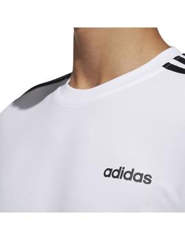 Camiseta Hombre adidas D2M Blanco