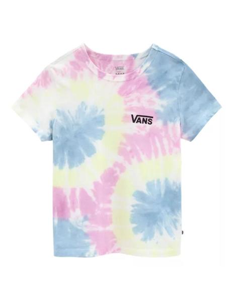 Camiseta Mujer Vans Spiraling Wash Ba Multicolor