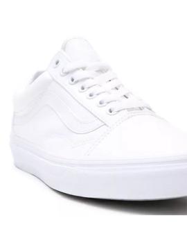 Zapatilla Unisex Vans Old Skool Blanca