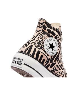 Zapatilla Mujer Converse Botín Plat. Crimson Tigre