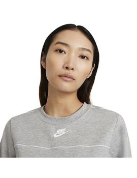 Sudadera Mujer Nike Essntl Gris