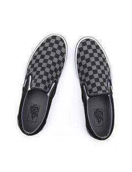 Zapatilla Unisex Vans Classic Slip-On Cuadros Negr