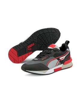 Zapatilla Hombre Puma Mirage Tech Negra Roja
