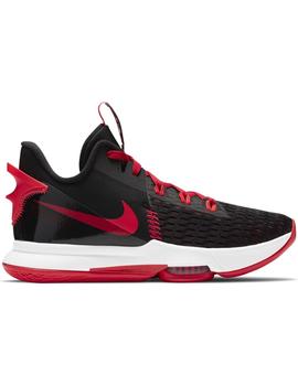 Zapatilla Hombre Nike Lebron Witness V Negra Roja