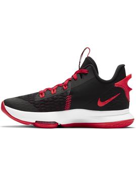 Zapatilla Hombre Nike Lebron Witness V Negra Roja