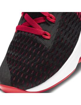 Zapatilla Hombre Nike Lebron Witness V Negra Roja