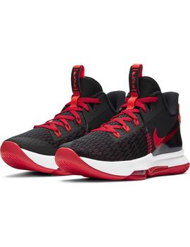 Zapatilla Hombre Nike Lebron Witness V Negra Roja
