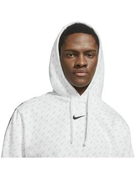 Sudadera Hombre Nike Nsw Repeat Flc Blanco