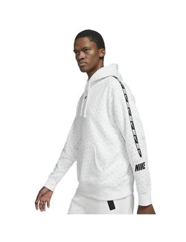 Sudadera Hombre Nike Nsw Repeat Flc Blanco