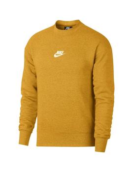 sudadera nike hombre amarilla