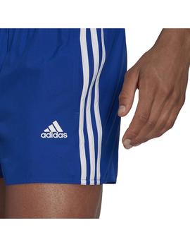 Bañador Hombre adidas Classic 3 Bandas Azul