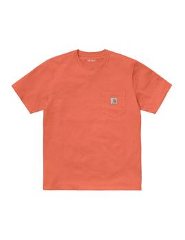Camiseta Hombre Carhartt WIP Pocket Naranja