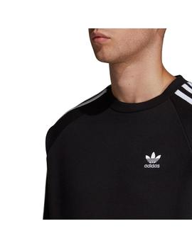 Sudadera adidas 3 Bandas Negra Hombre