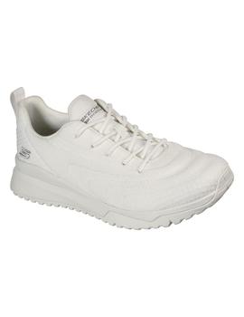 Zapatilla Mujer Skechers Bobs Squad 3 Blanca