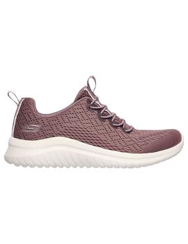 Zapatilla Mujer Skechers Ultra Flex 2.0 Morada