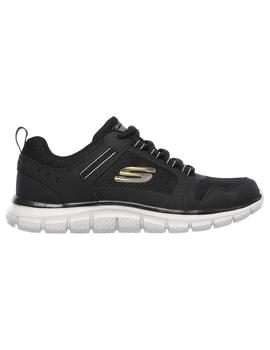 Zapatilla Hombre Skechers Track- kno negro