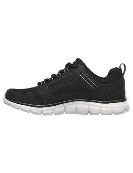 Zapatilla Hombre Skechers Track- kno negro