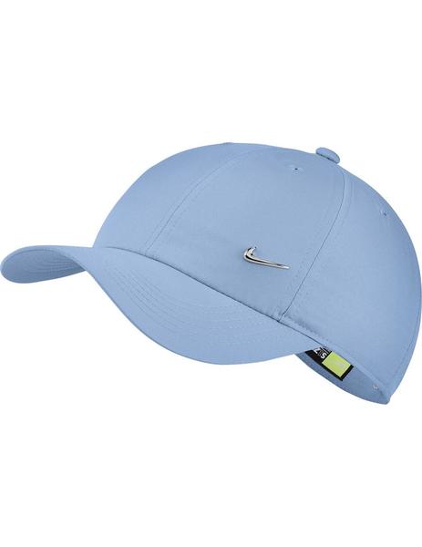 Reductor persona que practica jogging físicamente Gorra Unisex Nike Metal Celeste