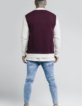 Bomber SikSilk Hombre Granate