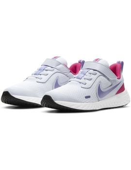 Zapatilla Niña Nike Revolution Lila