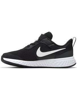 Zapatilla Niñ@ Nike Revolution Negra Blanca