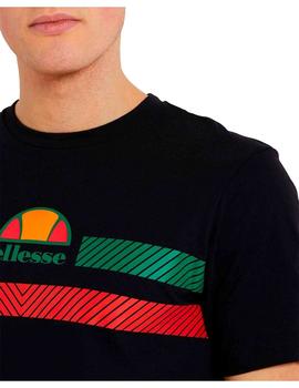 Camiseta Hombre Ellesse Glisenta Negra