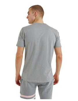 Camiseta Hombre Ellesse Arbatax Gris Rosa