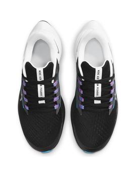 Zapatilla Junior Nike Pegasus Negra Blanca