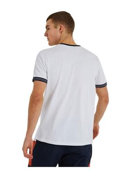 Camiseta Hombre Ellesse Terracotta Blanca