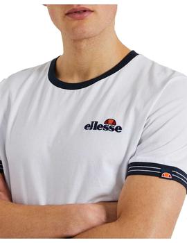 Camiseta Hombre Ellesse Terracotta Blanca