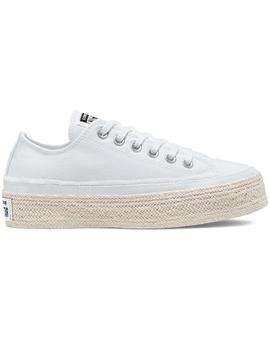 Zapatilla Converse mujer PL Espadrille Blanco