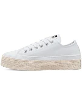 Zapatilla Converse mujer PL Espadrille Blanco