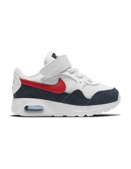 Zapatilla Niño Nike air Max Sc Blanca Azul Roja