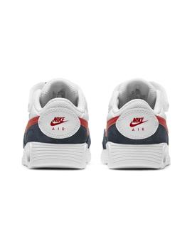 Zapatilla Niño Nike air Max Sc Blanca Azul Roja