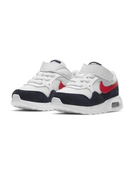 Zapatilla Niño Nike air Max Sc Blanca Azul Roja