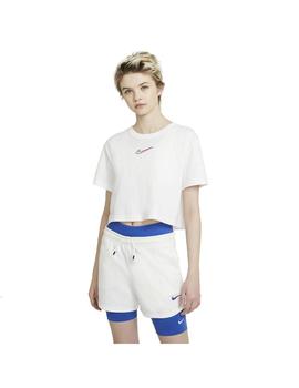 Camiseta Mujer Nike NSW Crop Blanca