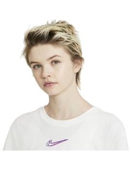 Camiseta Mujer Nike NSW Crop Blanca