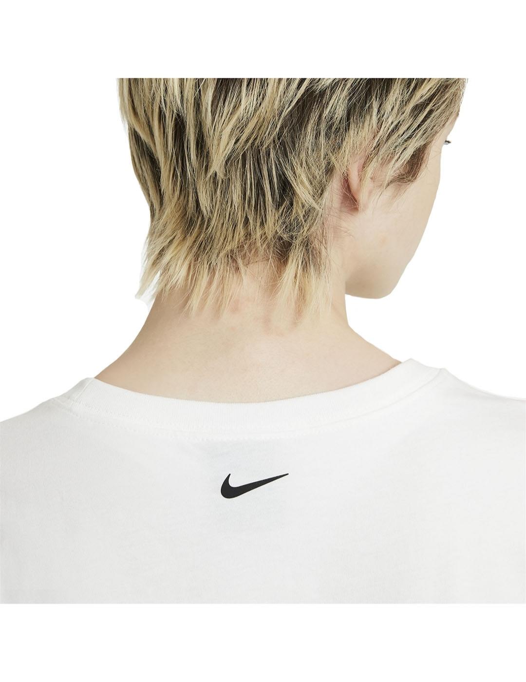 Camiseta Mujer Nike NSW Crop Blanca