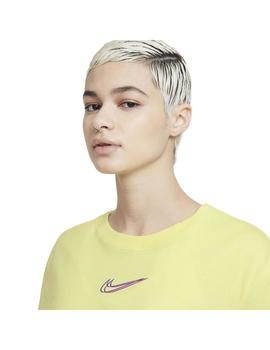 Camiseta Mujer Nike NSW Crop Amarillo