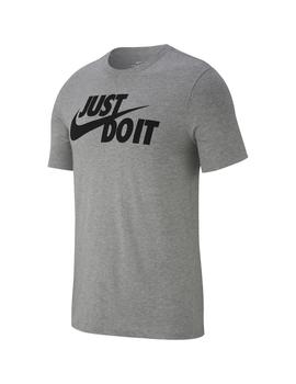 Camiseta Hombre Nike Just Gris