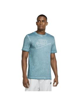 Camiseta Hombre Nike Dye Wash Azul
