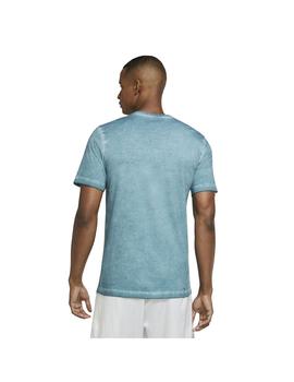 Camiseta Hombre Nike Dye Wash Azul