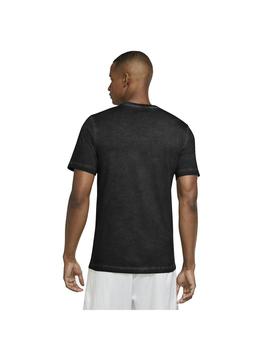 Camiseta Hombre Nike Dye Wash Negra