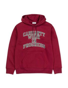 Sudadera Carhartt Wip Division Granate Hombre