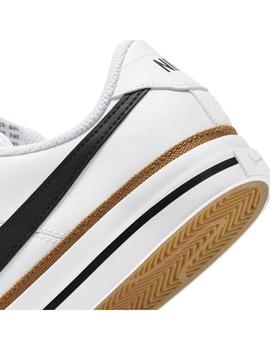 Zapatilla Unisex Nike Court Legacy Blanco/Neg.